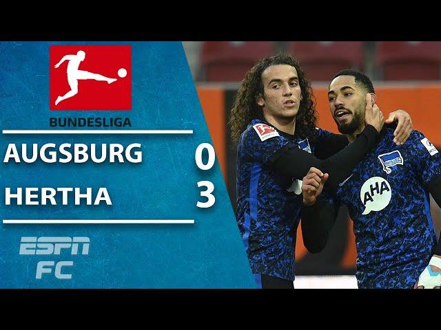 Hertha Berlin end losing streak with huge win vs. Augsburg | ESPN FC Bundesliga Highlights