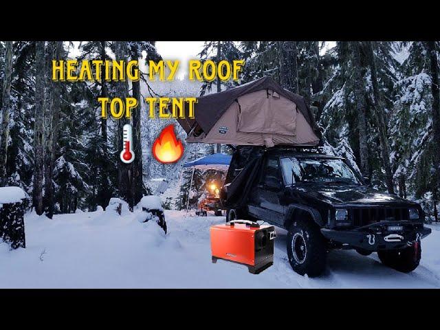 Chinese diesel heater for my roof top tent (overview)