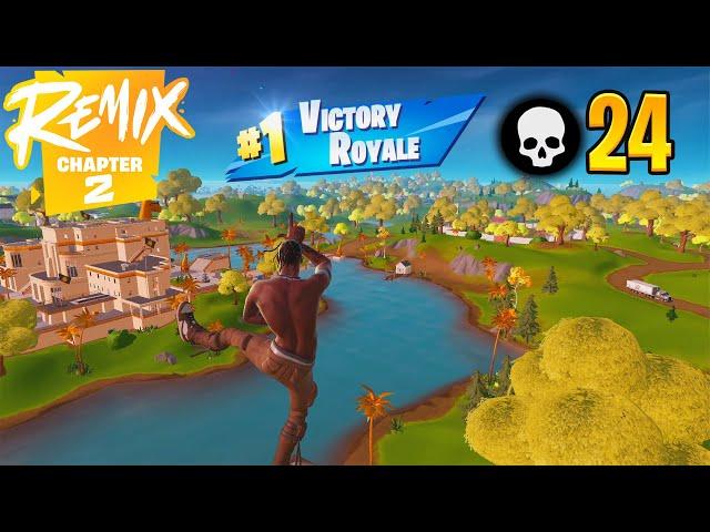 Fortnite Chapter 2 Remix | High Kill Solo Ranked OG Gameplay (Keyboard & Mouse)