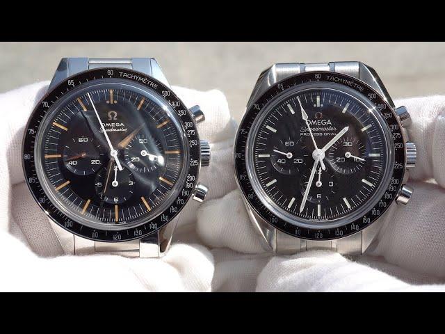 First Omega In Space vs Speedmaster Professional Moonwatch Sapphire Sandwich unboxing review