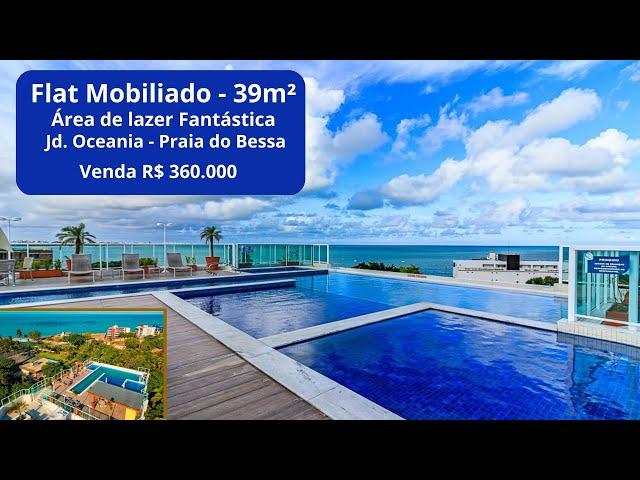 Flat à Venda no Bessa -  em João Pessoa -  R$ 360.000