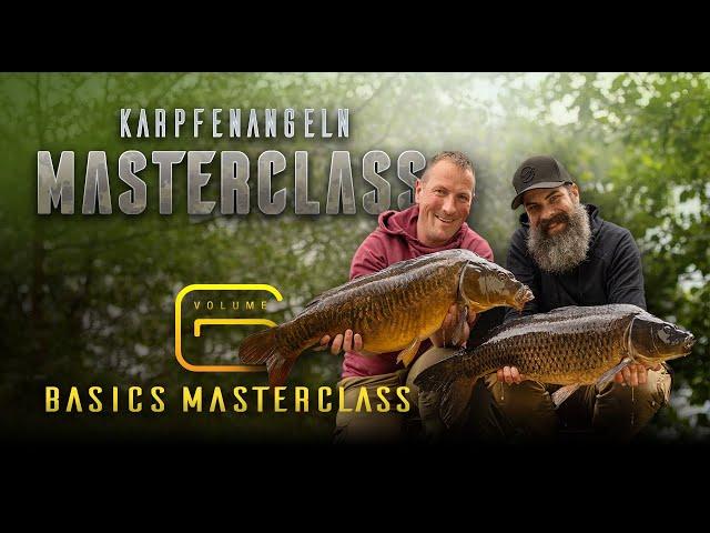 Basics Masterclass - Karpfenangeln für Einsteiger mit Christoph Freuen und Daniel Brünkmans