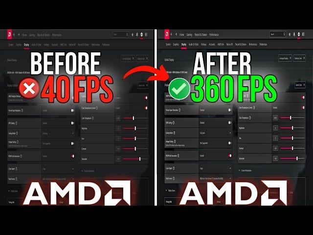 AMD RADEON SETTINGS: BEST AMD SETTINGS To Boost FPS For Gaming - NEW & IMPROVED Tweaks!