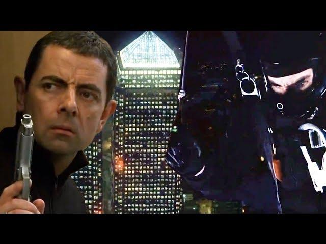 Sky Dive Mission | Johnny English | Funny Clips | Mr Bean Official | Mr Bean