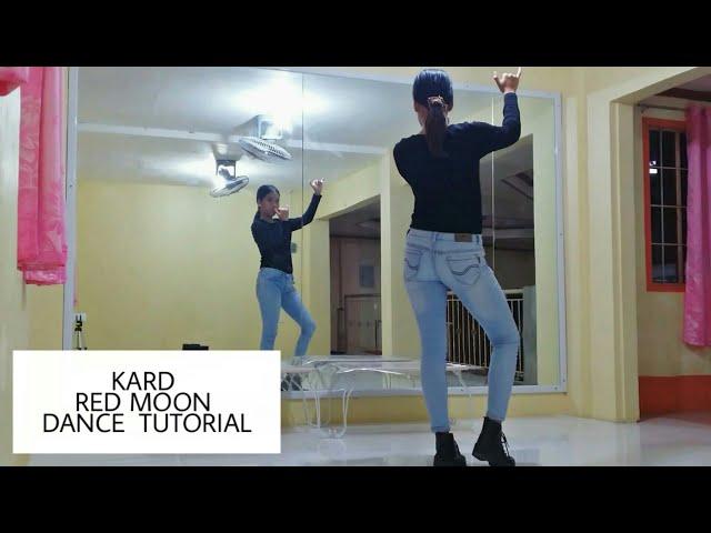 KARD - RED MOON DANCE TUTORIAL