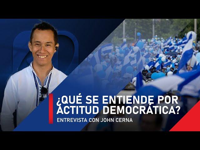 ¿Qué se entiende por actitud democrática?