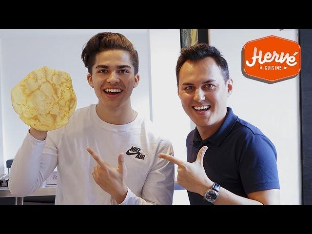 Hervé Cuisine X Alex Aiono : flipping crepes in Paris (subtitled)