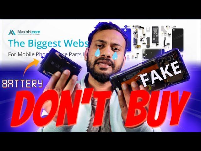 maxbhi.com fake or not, battery review! maxbhi mobile phone spare parts ke liye sabse buri website?