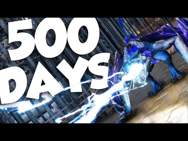 Surviving 500 Days In 2 of ARK's Best Base Locations!! - A Full ARK Wipe Story