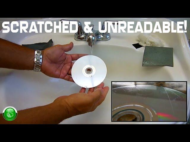 How To PROPERLY Repair Scratched UNREADABLE CD's & DVD's(Game Discs)