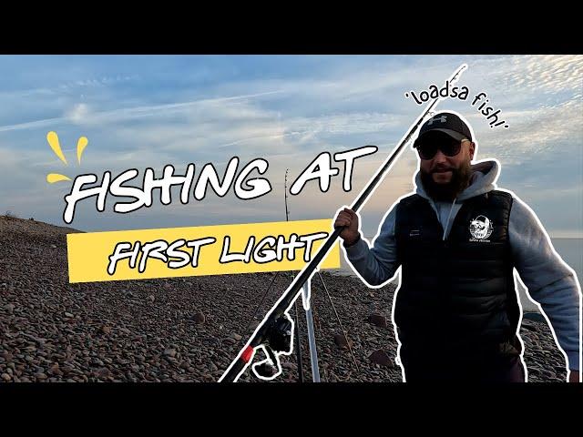 Fishing At First Light.  Catching Loads of Fish. Fishing With Wayne The Shore Hunter