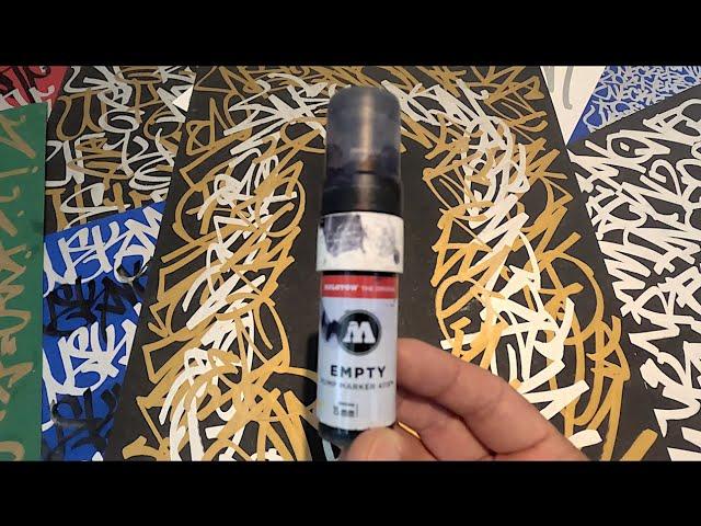 Graffiti test with Wekman // Molotow 411EM- 611EM