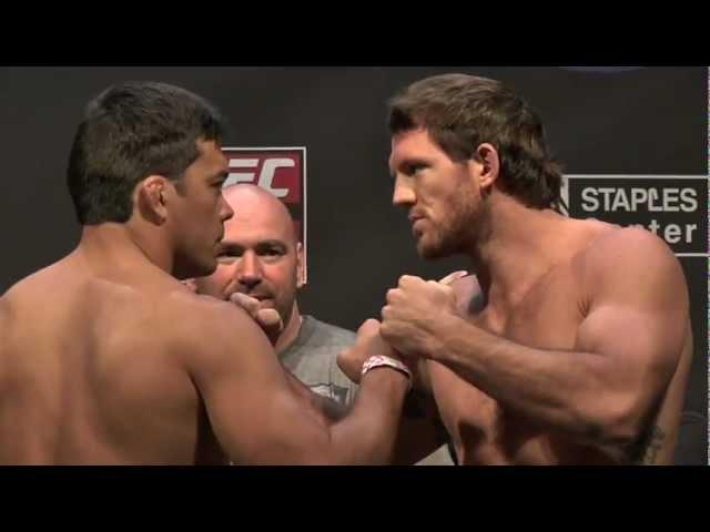 UFC on FOX Weigh-In: Machida vs. Bader Staredown