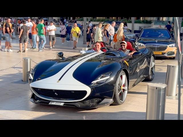 Billionaires Take Over Monaco 2024 - Ferrari Monza SP2, 812 Comp x2, LaFerrari, Valkyrie, Revuelto