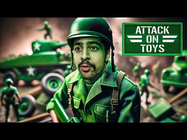 دشمن رو جر دادیم  ! ️ | Attack on Toys