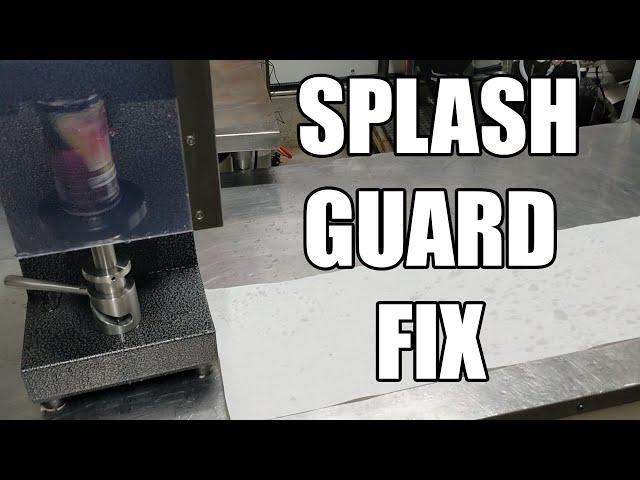 Cannular Splash Guard Fix