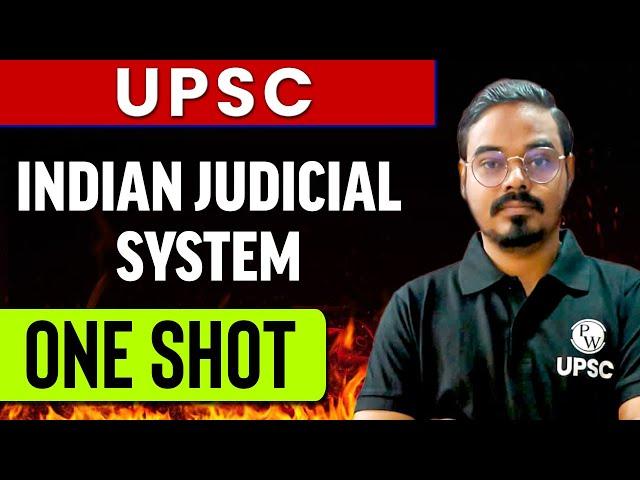 Indian Judicial System in One Shot | Indian Polity for UPSC | UPSC Wallah