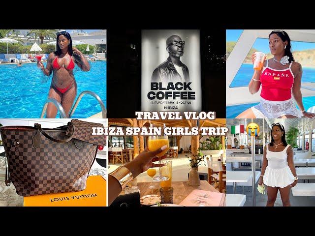 VLOG: IBIZA SPAIN VACATION | TEMU COLLABORATION | LUXURY UNBOXING |  BLACK COFFEE PERFORMANCE