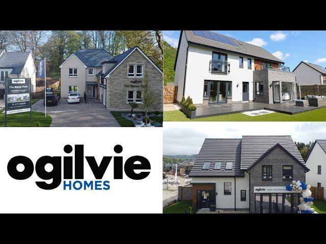 INSIDE THE MOST BEAUTIFUL Detached New Build UK 'THE ARNISTON' 'THE KINGSTON' by OGILVIE Homes