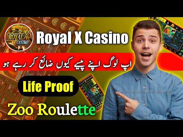 Royal X Casino Game khelne ka Tarika || Royal X Casino Zoo Roulette wining Trick || Zoo Roulette