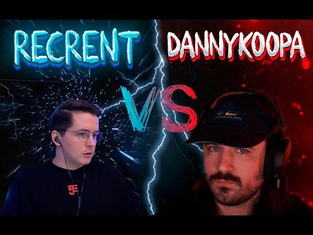 Recrent vs DannyKoopa//Усатый закусился с реком в Warzone 2