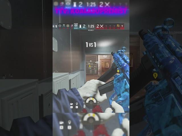 SIEGE X FEELS DIFFERENT BUT I CAN STILL CLUTCH | Rainbow Six Siege | #rainbow6siege #shorts