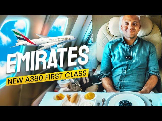 Emirates First Class Review: Dubai to London Heathrow | A380 Luxury Experience with Onboard Shower