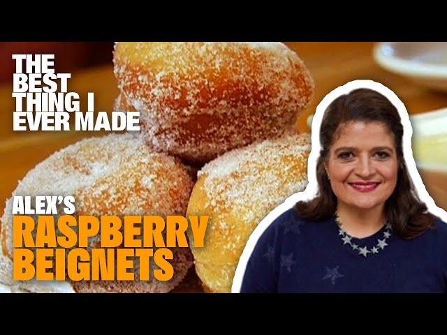 Raspberry Beignets With Iron Chef Alex Guarnaschelli | The Best Thing I Ever Made | Food Network