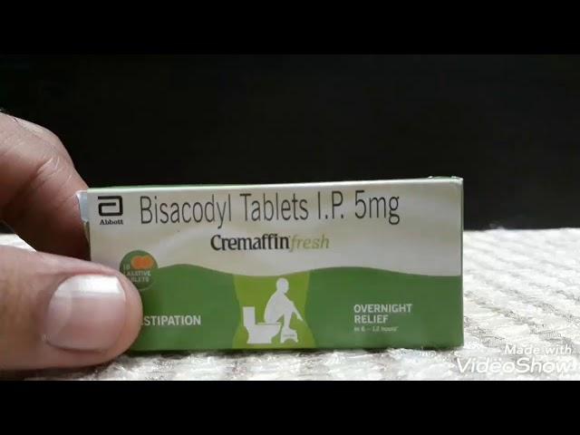 Bisacodyl tablet I.p.5mg || cremaffin fresh 5mg