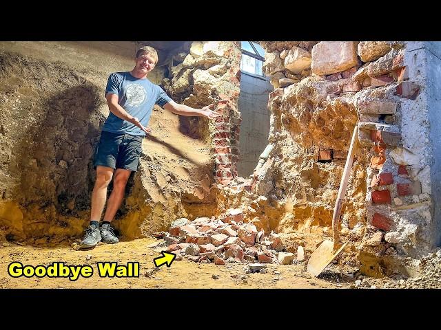 Restoring A $7,000 Mansion: Rebuilding The Basement Entrance (Pt. 2)