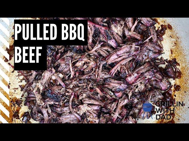 Pulled BBQ Beef on the Big Green Egg by GRILLIN WITH DAD