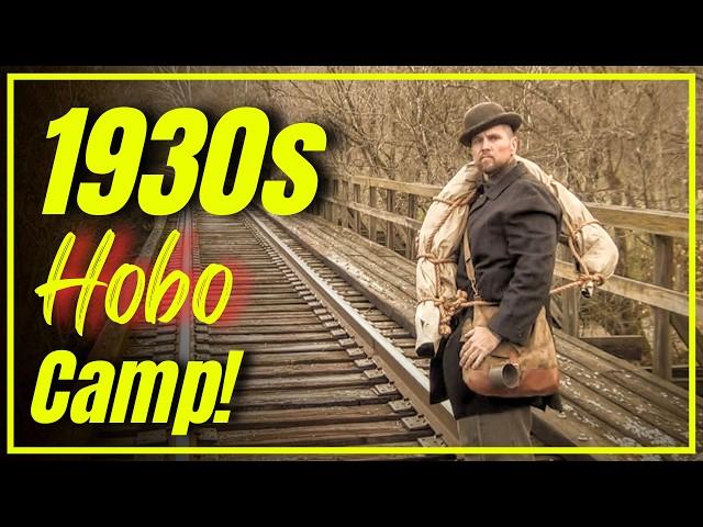 1930s Hobo Camp Overnight: Exploring Depression-Era Survival Gear