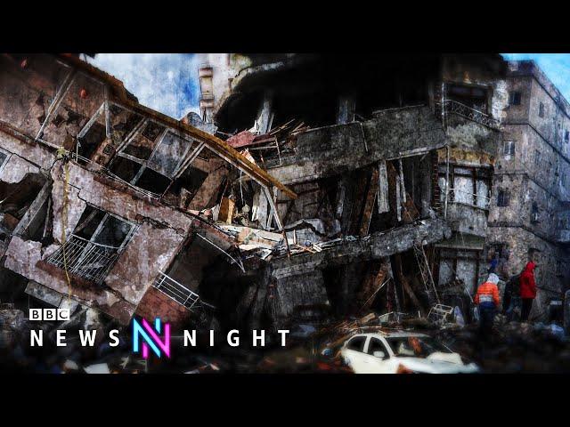 Have Turkey’s building designs impacted the earthquake death toll? - BBC Newsnight
