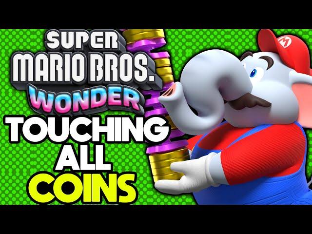 Can I Beat Super Mario Bros Wonder While Touching Every Coin?