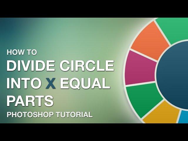 Photoshop Tutorial - Divide circle into equal segments