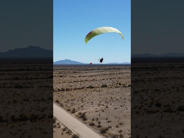 This is Paragliding! #Arizona #Paraglider #FlightTraining #Flying #Glider #Flight