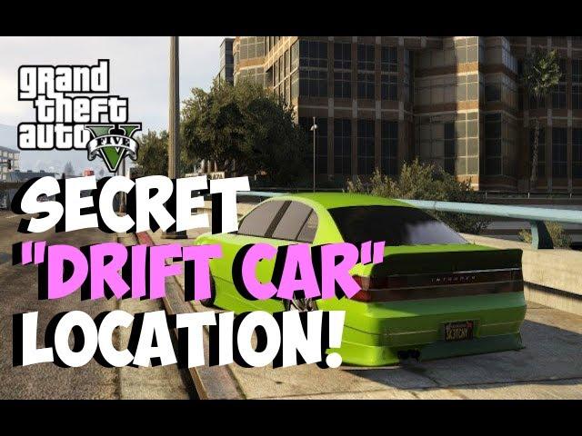 GTA 5 Online - Secret "DRIFT CAR" Spawn Location! Karin Intruder "DRIFTING CAR" (GTA 5 Rare Cars)