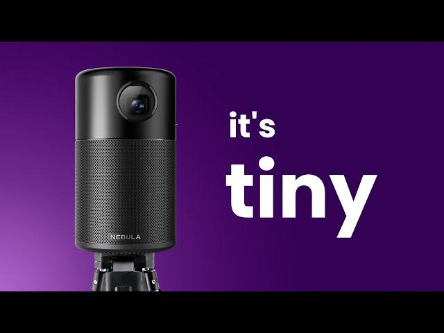 This tiny projector is AWESOME! Nebula Capsule Portable Projector Review