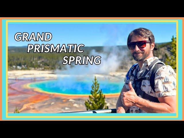 GRAND PRISMATIC SPRING | YELLOWSTONE NATIONAL PARK