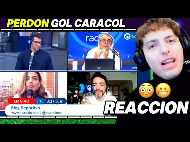 DAVOO XENEIZE REACCIONA a SU MENCIÓN En GOL CARACOL por COLOMBIA Vs ARGENTINA