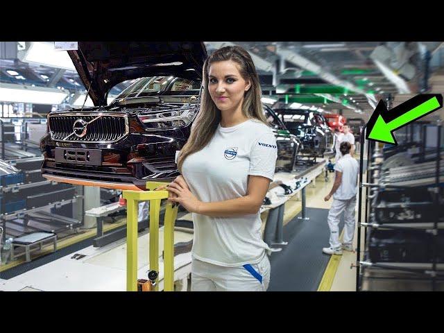 Volvo Manufacturing process: XC40CX60XC90S60 Production line [Car FACTORY] + Crash Test