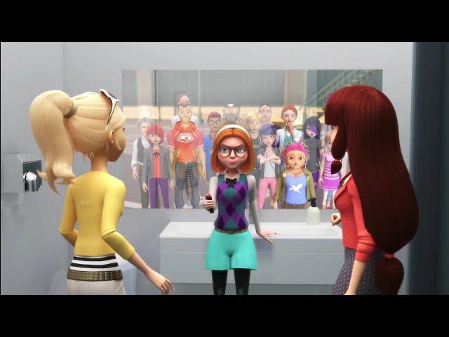 Sabrina expose Lila and Chloe's lies | Miraculous Confrontation Clip