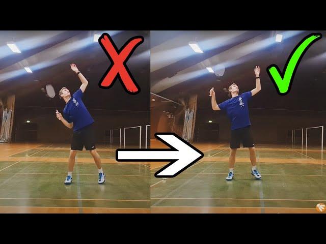 5 TIPS - DONT DO THIS When you SMASH in Badminton