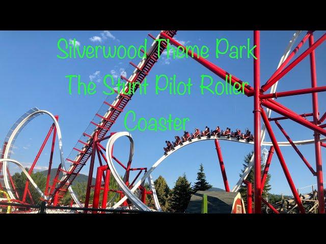 BCExtremeOutdoorsman Riding Roller Coasters at Silverwood Theme Park.