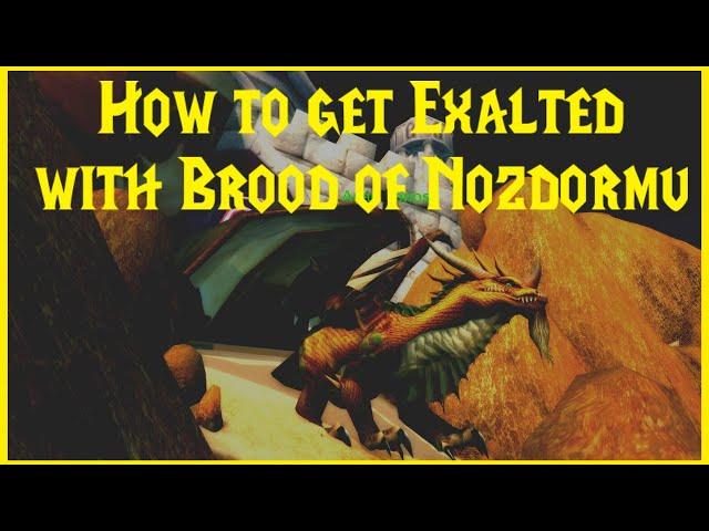 Classic WoW: How to get Exalted with Brood of Nozdormu