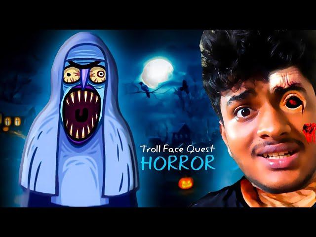 Troll face quest horror game gameplay in tamil|On vtg!