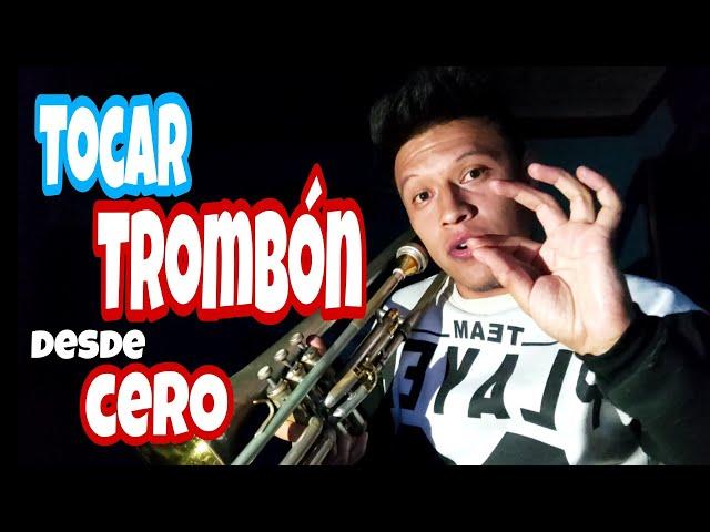 COMO TOCAR EL TROMBÓN (Respiración, embocadura, posiciones, digitación) | Diego Medina