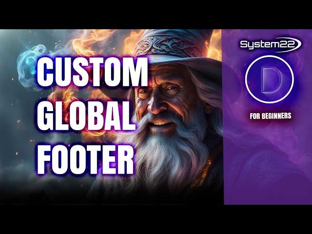 Divi For Beginners: How to Easily Create a Global Footer