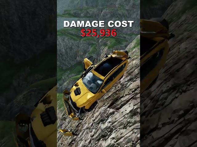 Extreme Realistic Crashes in BeamNG Drive #41 with Damage Cost
