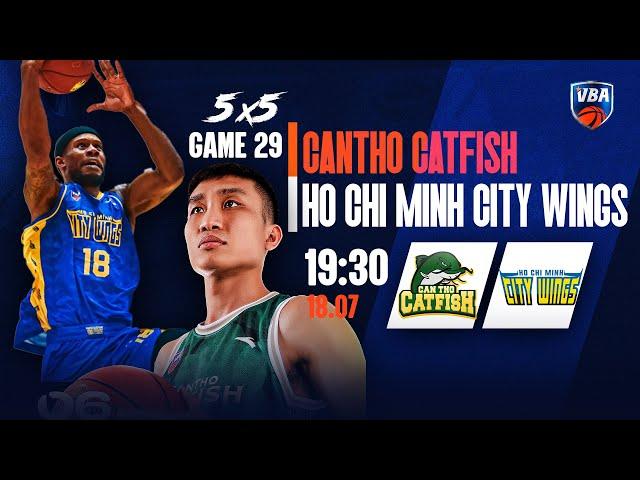  Livestream Cantho Catfish - Ho Chi Minh City Wings | VBA 2023